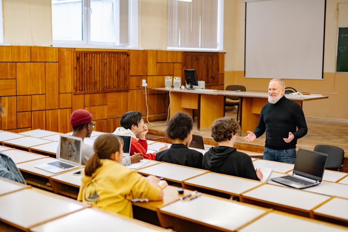 Modern school technology and education dashboard